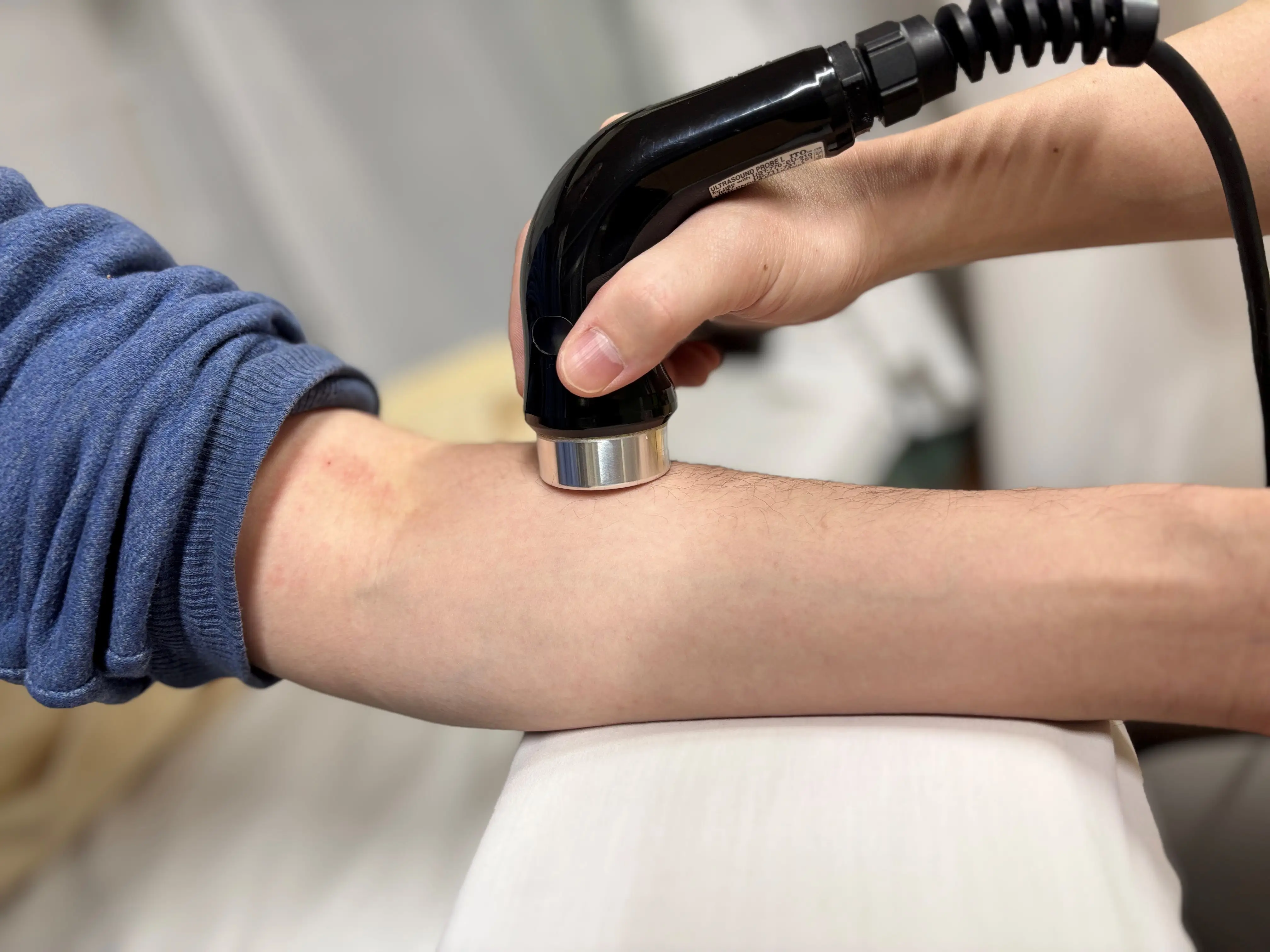 武井接骨院で使用している超音波治療器
